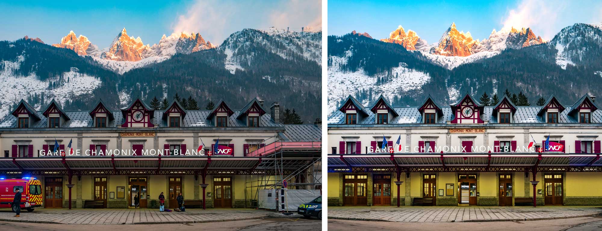 Chamonix Train Station