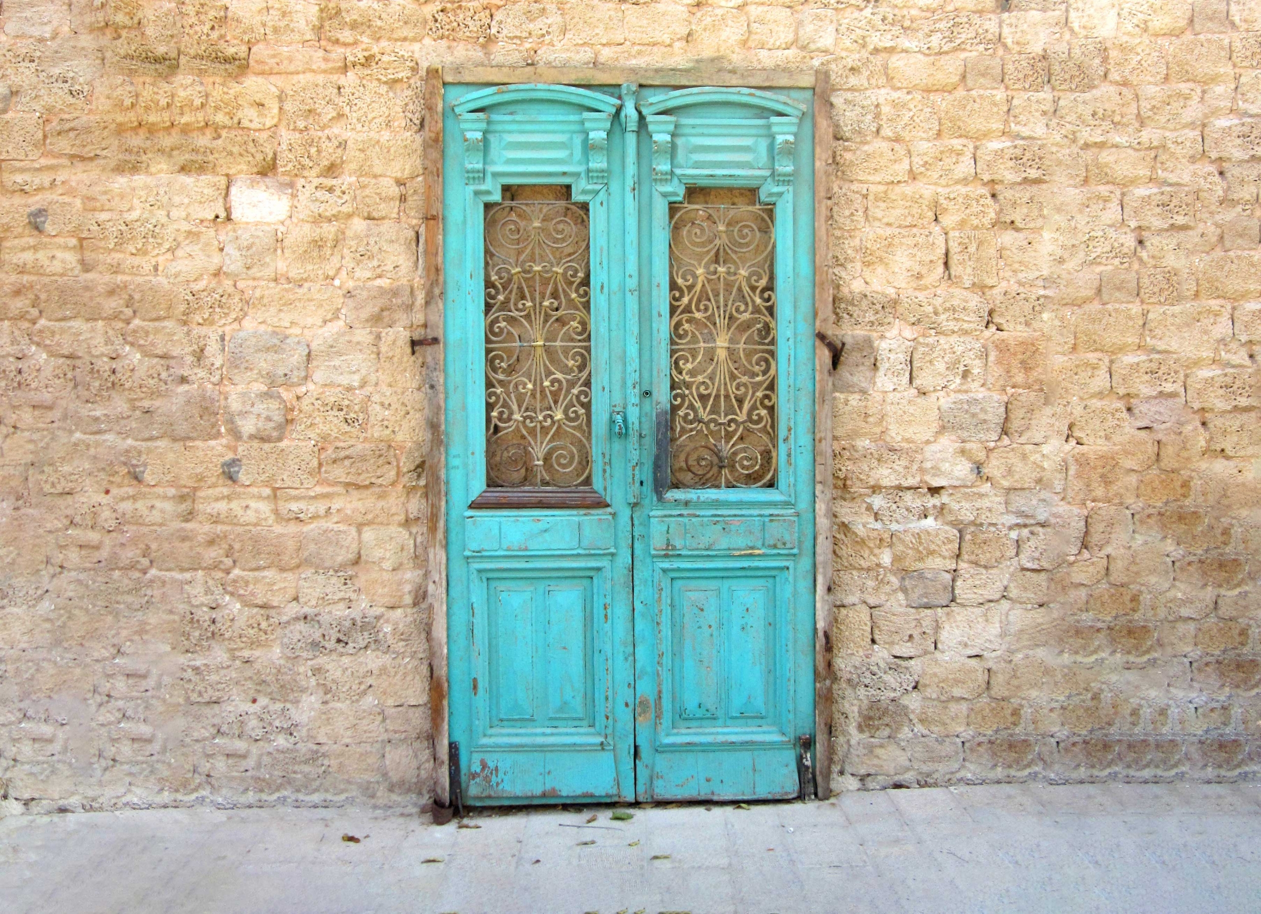 Blue Door from Haifa