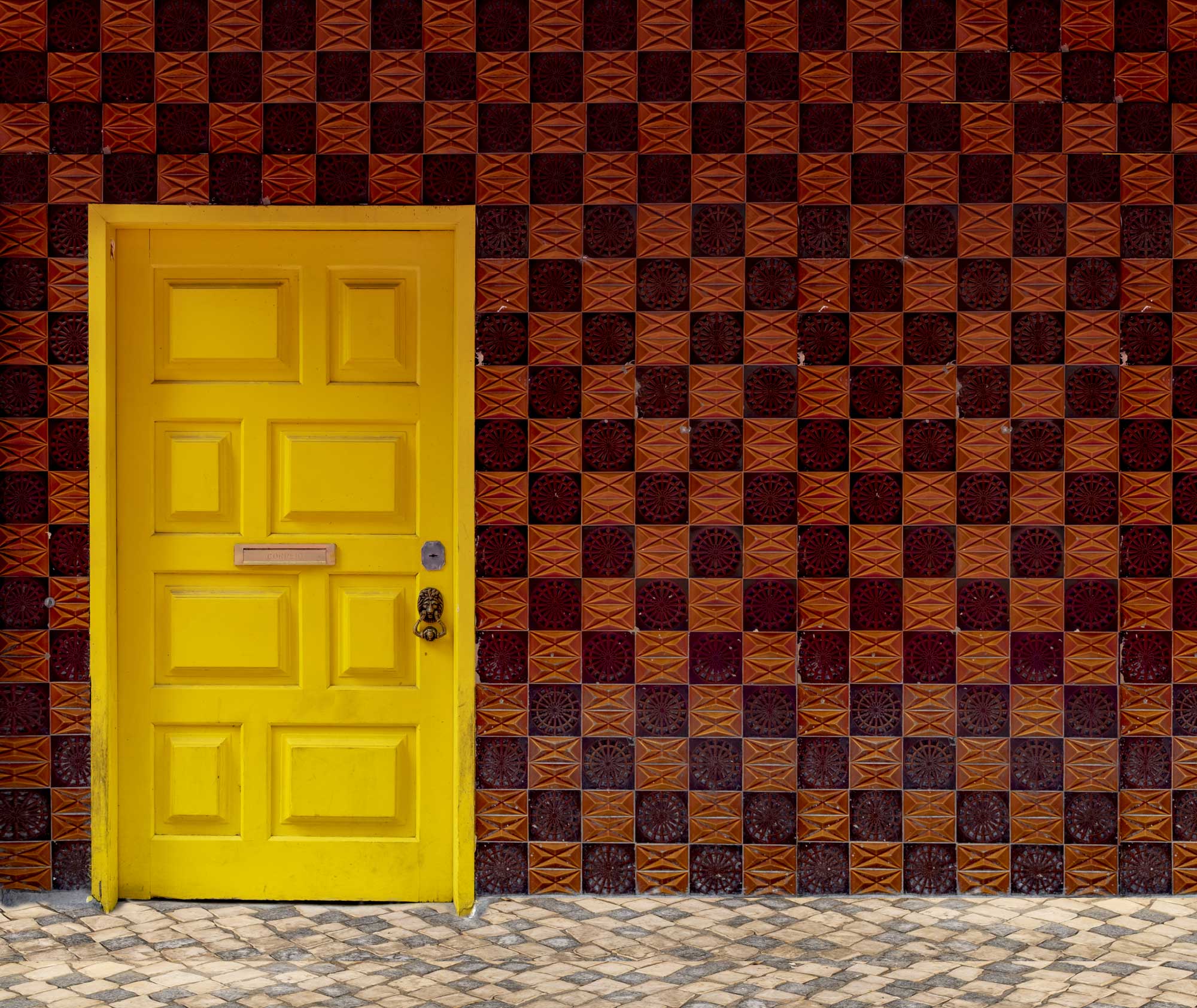 Behind the door