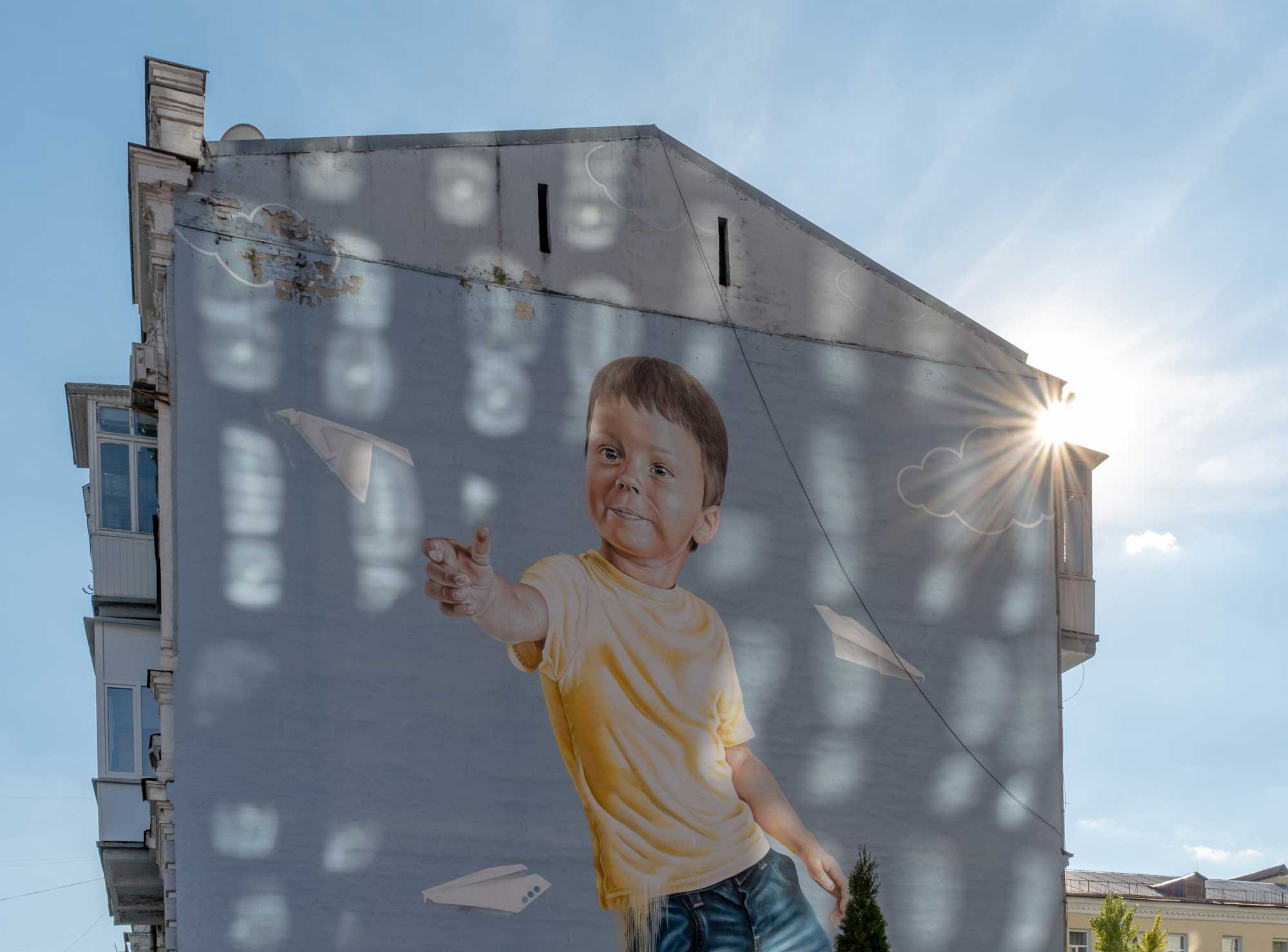 Kyiv Ukraine Mural
