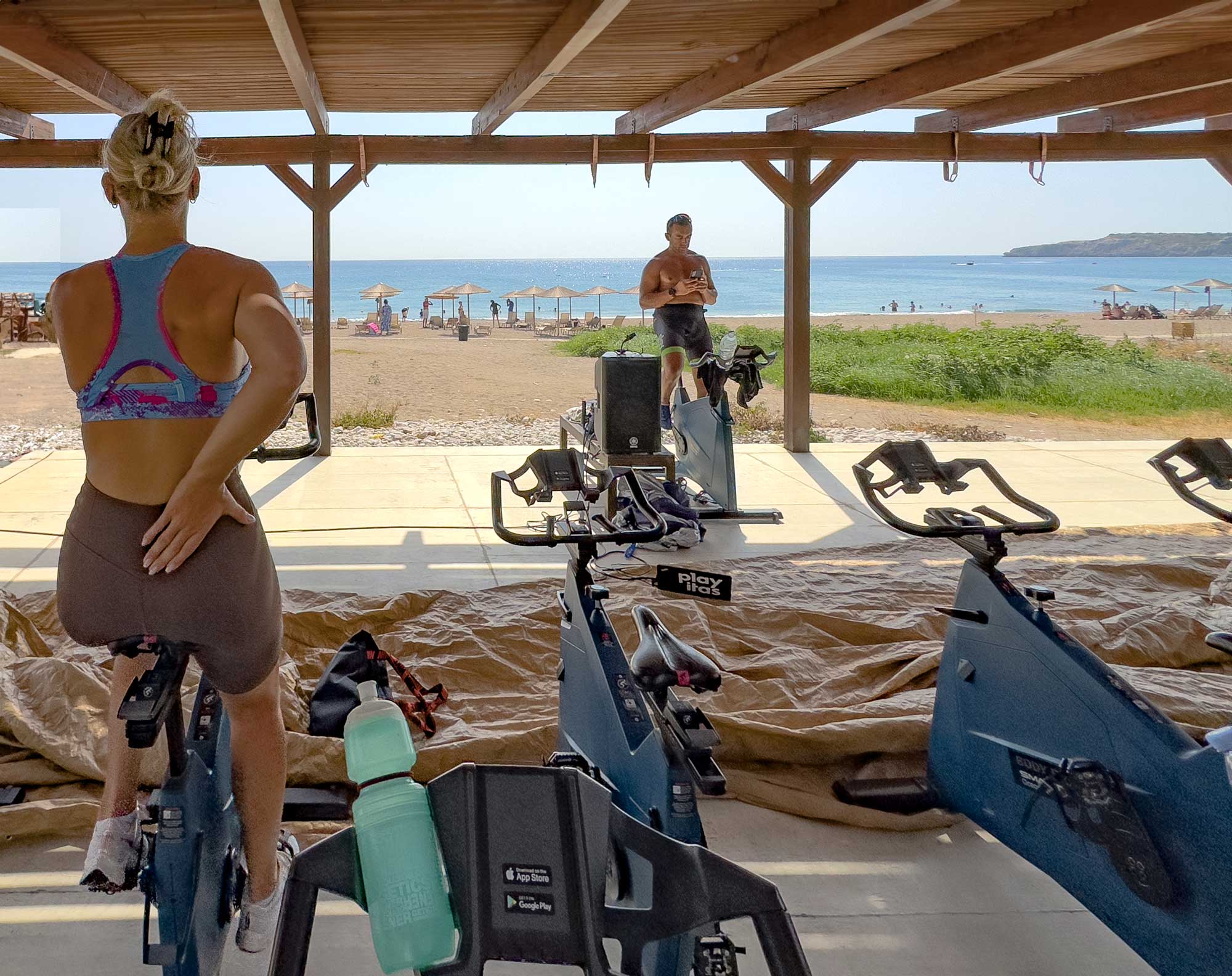 Spinning in Greece