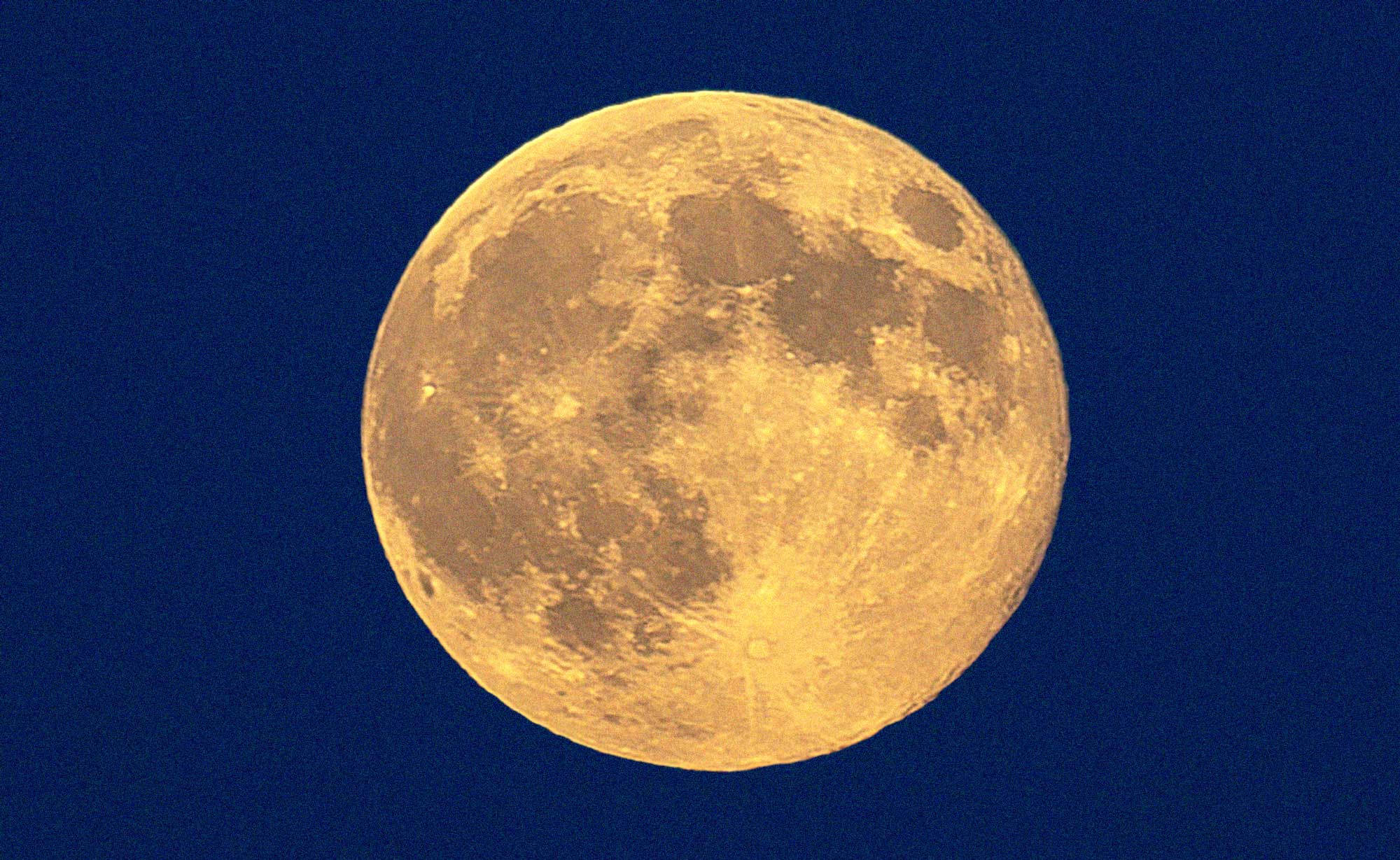 A full moon in Greece
