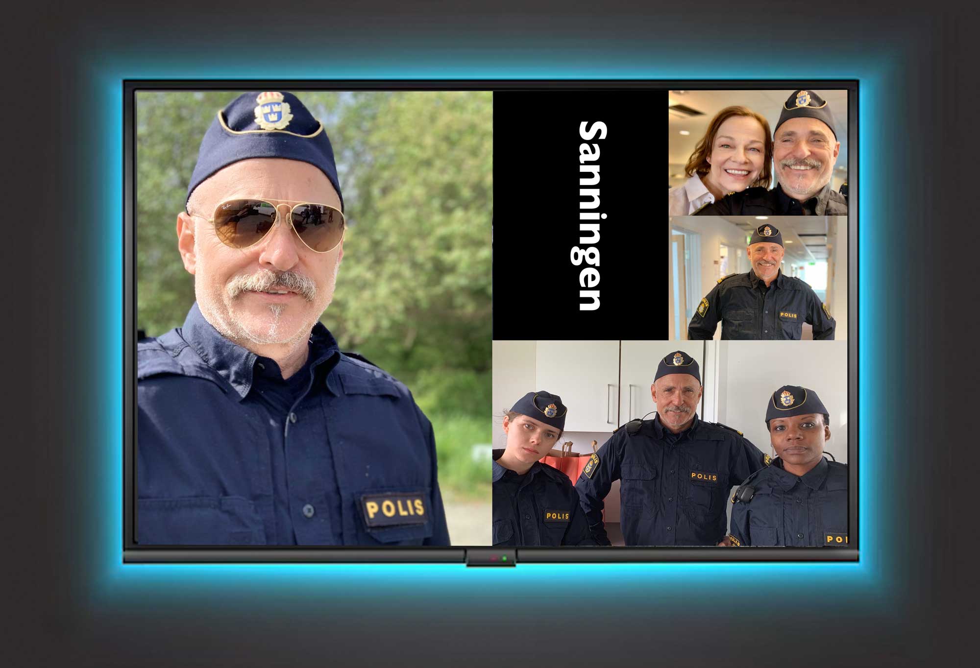 Joakim Lloyd Raboff as an Extra in Swedish TV show Sanningen.