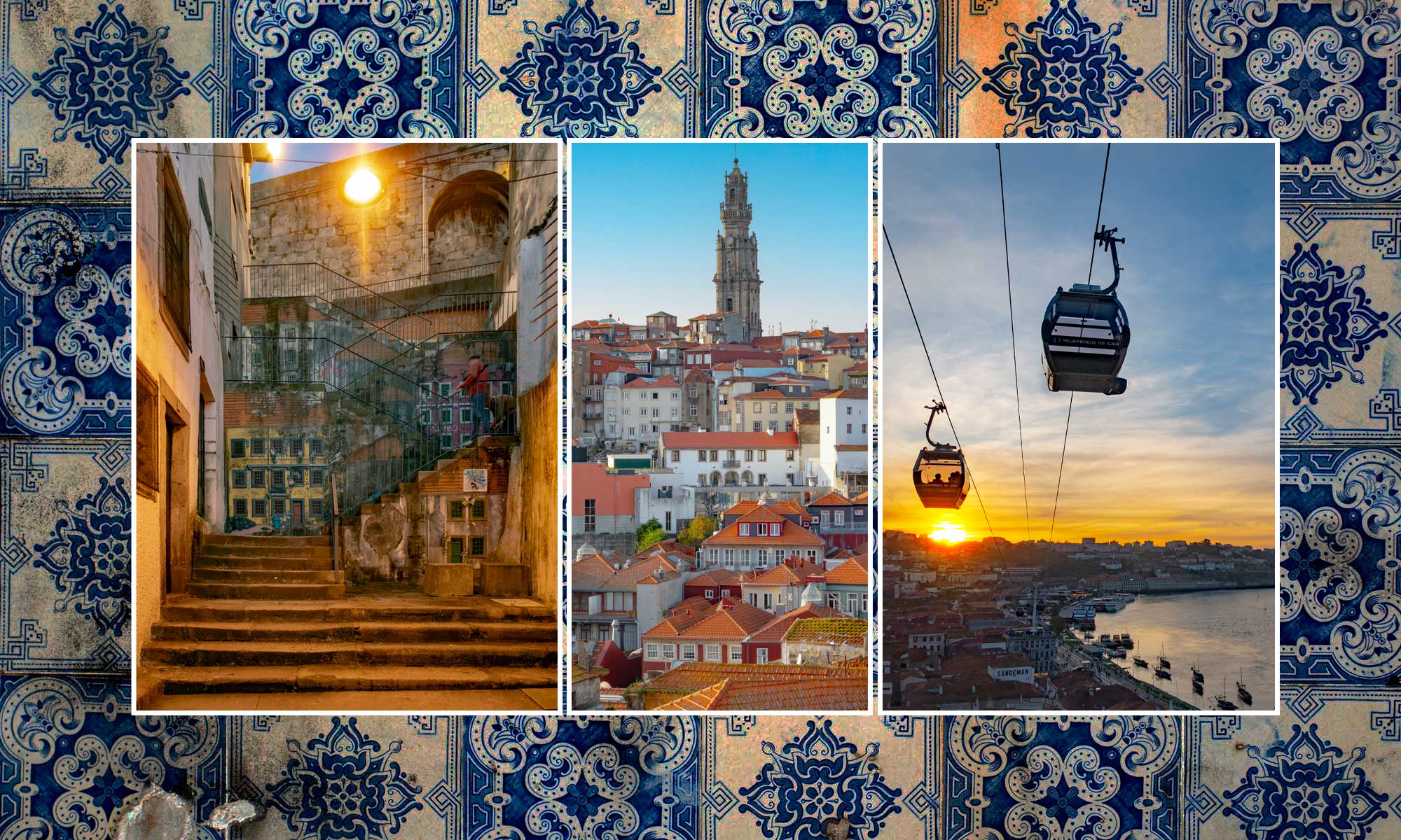Views of Porto in Portugal