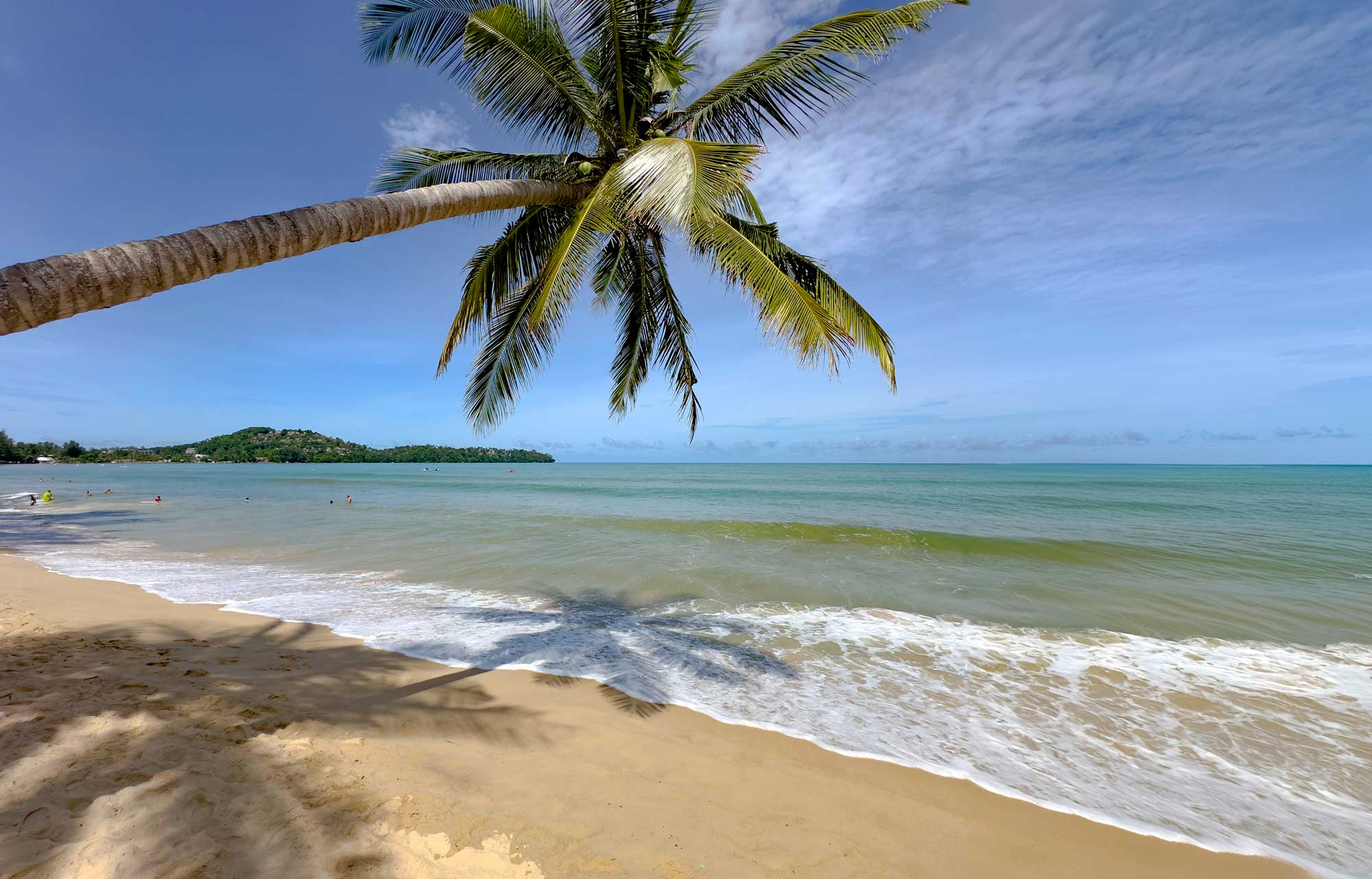 Beautiful Bang Tao Beach in Phuket Thailand