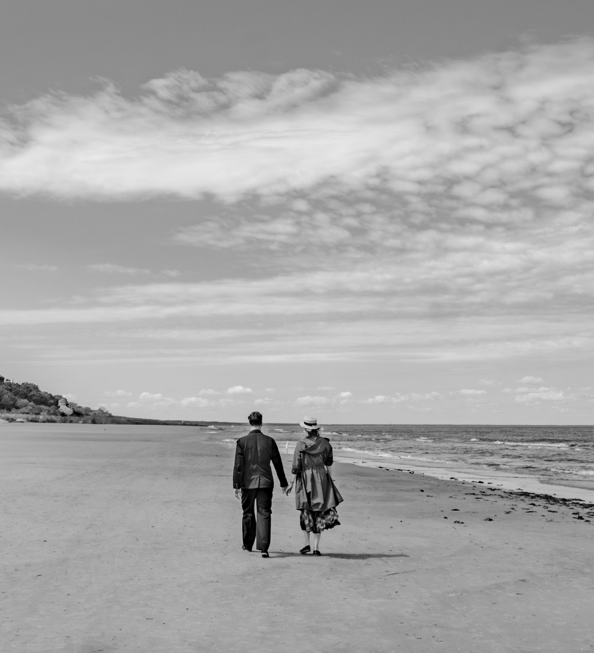 Latvian Couple on Beach