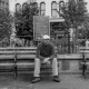 A self-portrait of artist Joakim Lloyd Raboff from the book New York City