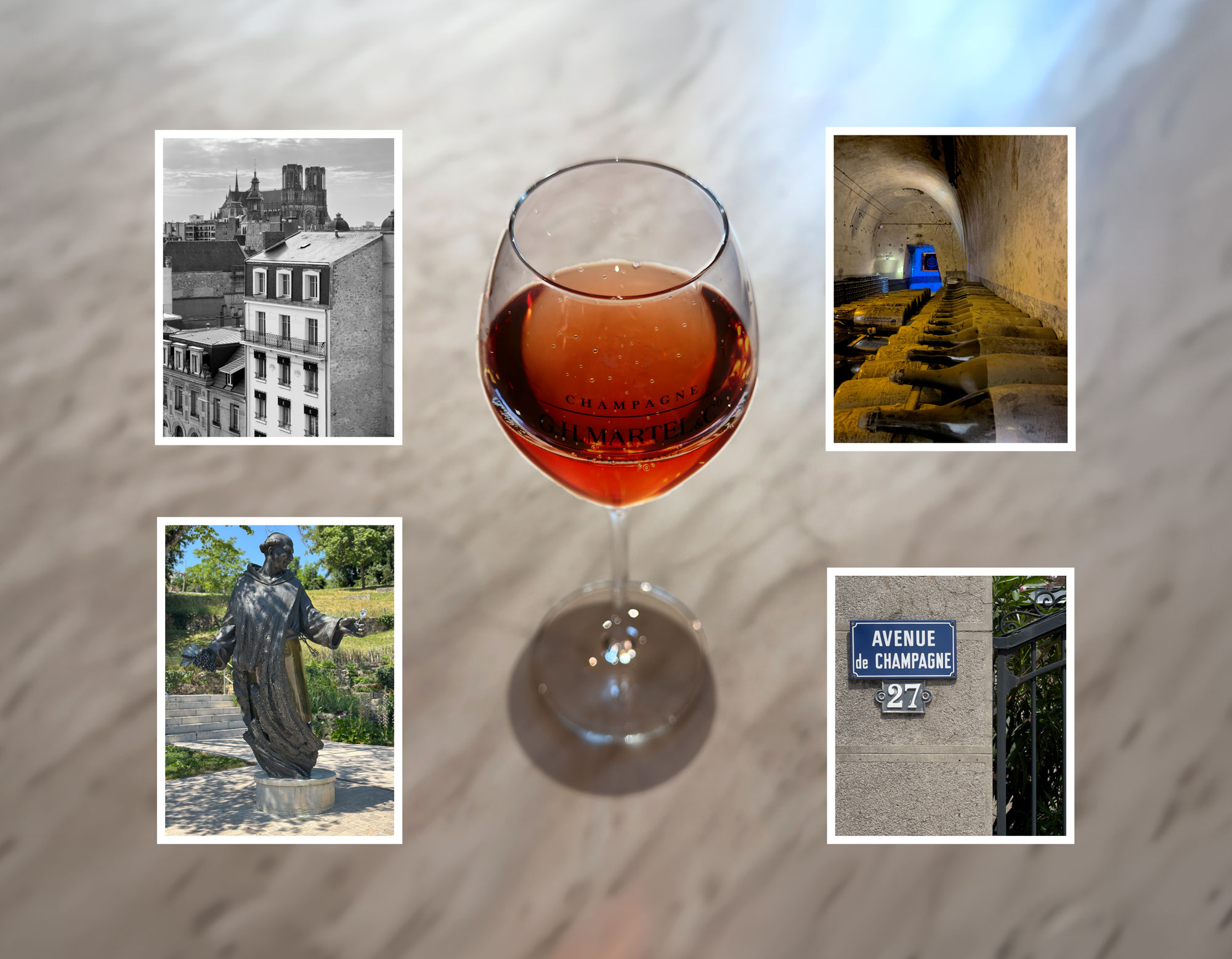 Champagne tasting in Reims and Epernay.
