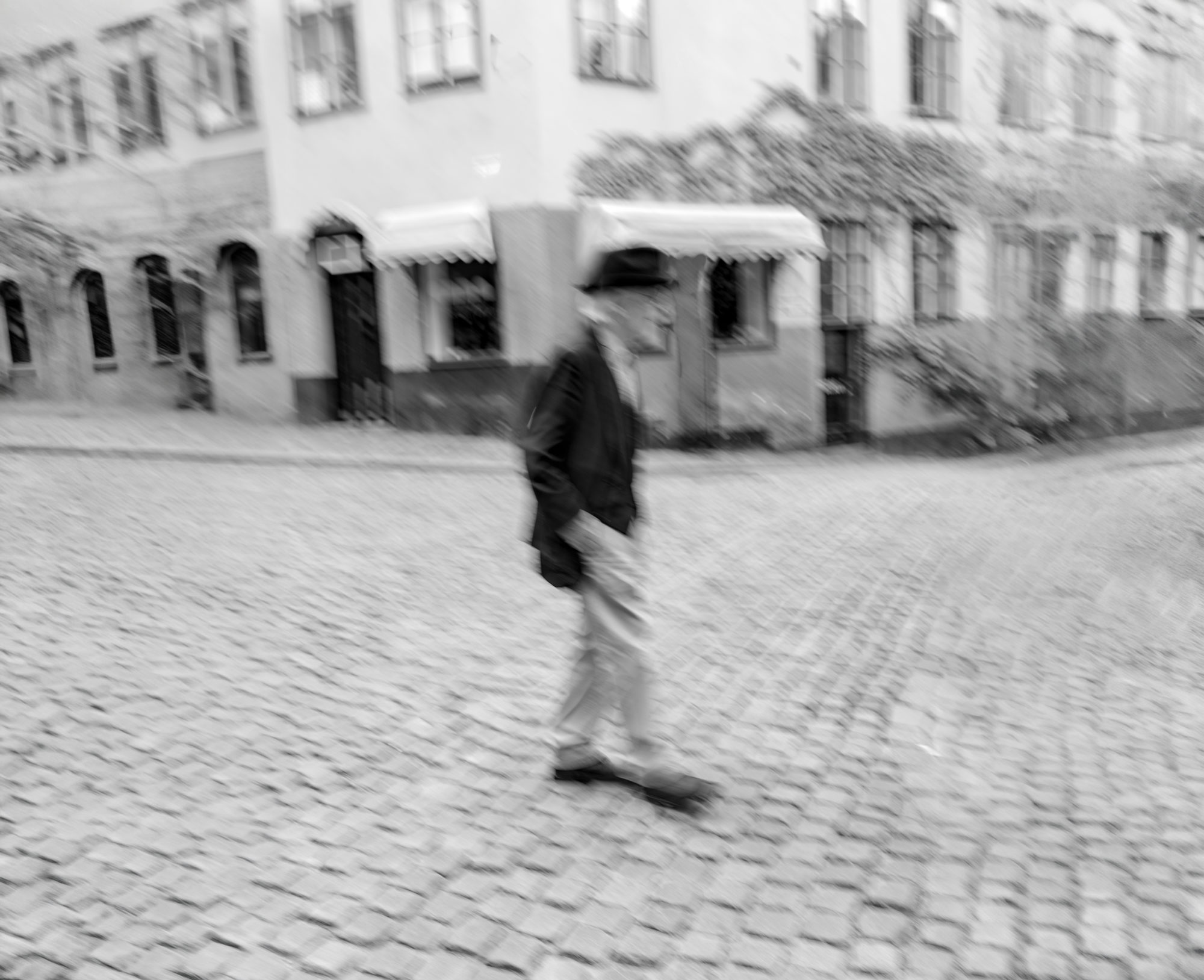 Old Man in Stockholm Old Town