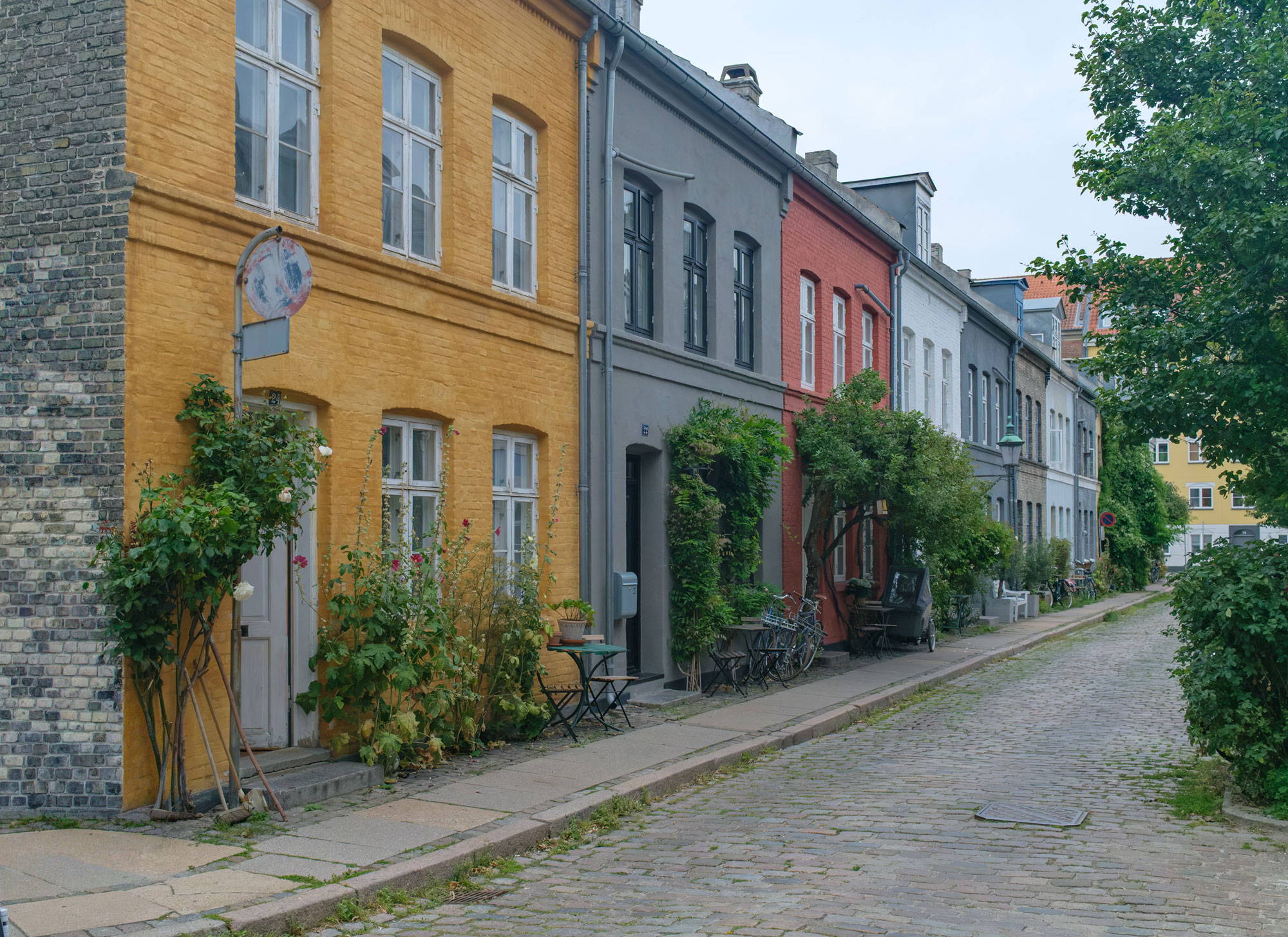 Lunch at Osterport in Copenhagen, Denmark