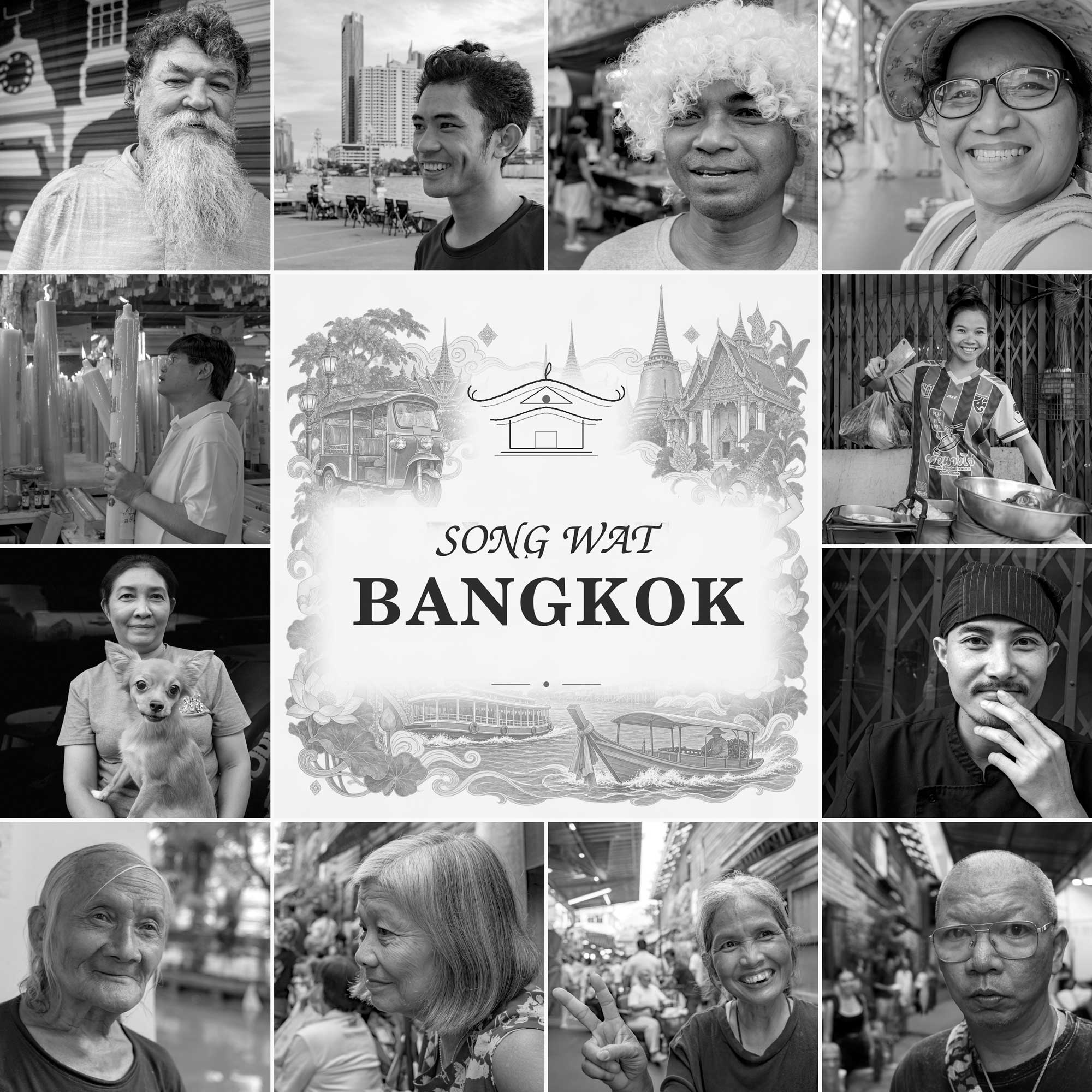 Song Wat in Bangkok